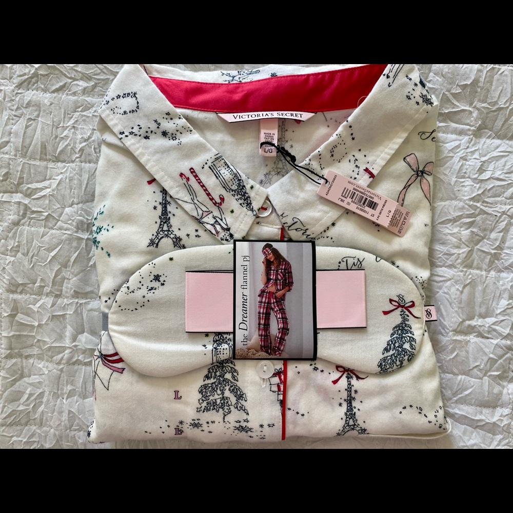 NWT Victoria’s Secret Flannel Pajamas